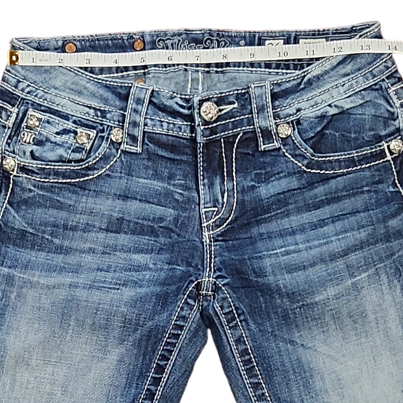 Miss Me Signature Boot Cut Jeans Size 26 - Picture 7 of 11